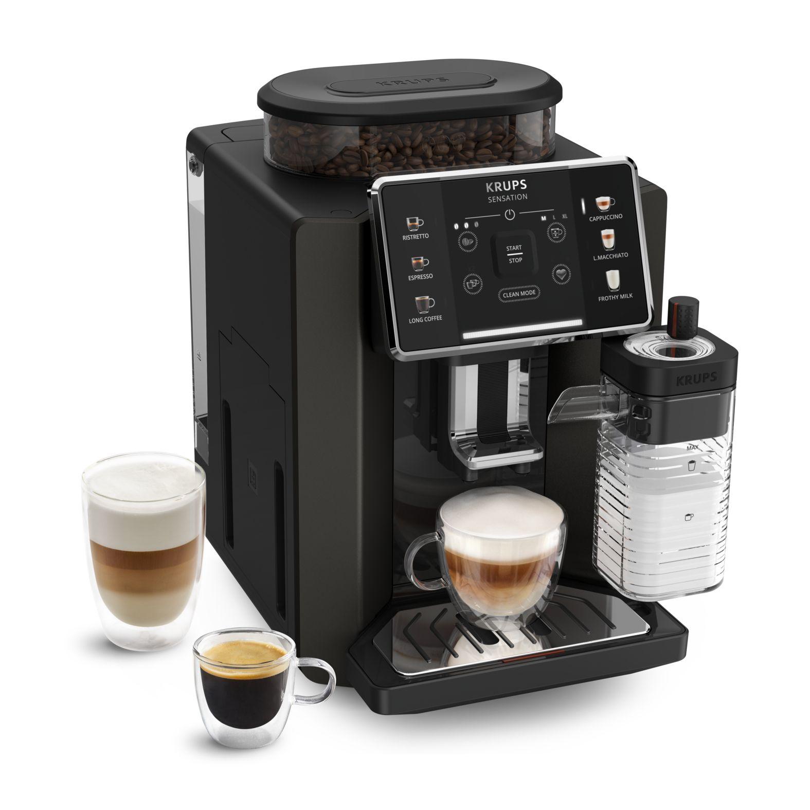 Máquina de Café Expresso Automática KRUPS EA912910 (Grãos de café - 1450 W - 1,7 l - Preto)
