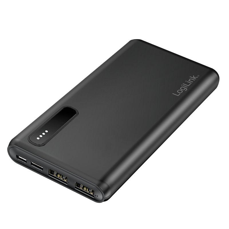 Powerbank LOGILINK PA0311 (8000 mAh - Até 12 W - Micro-USB + USB Type-C - Preto), miniatura 3