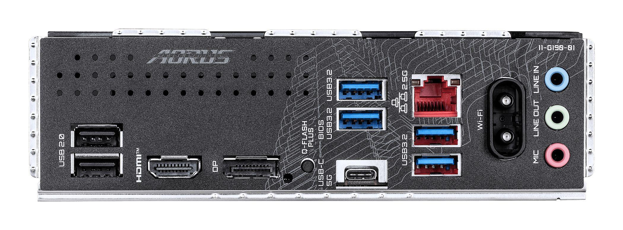 Motherboard GIGABYTE B550M X AORUS ELITE WIFI7 (AM4 - micro ATX - Duplo canal - Preto), miniatura 4