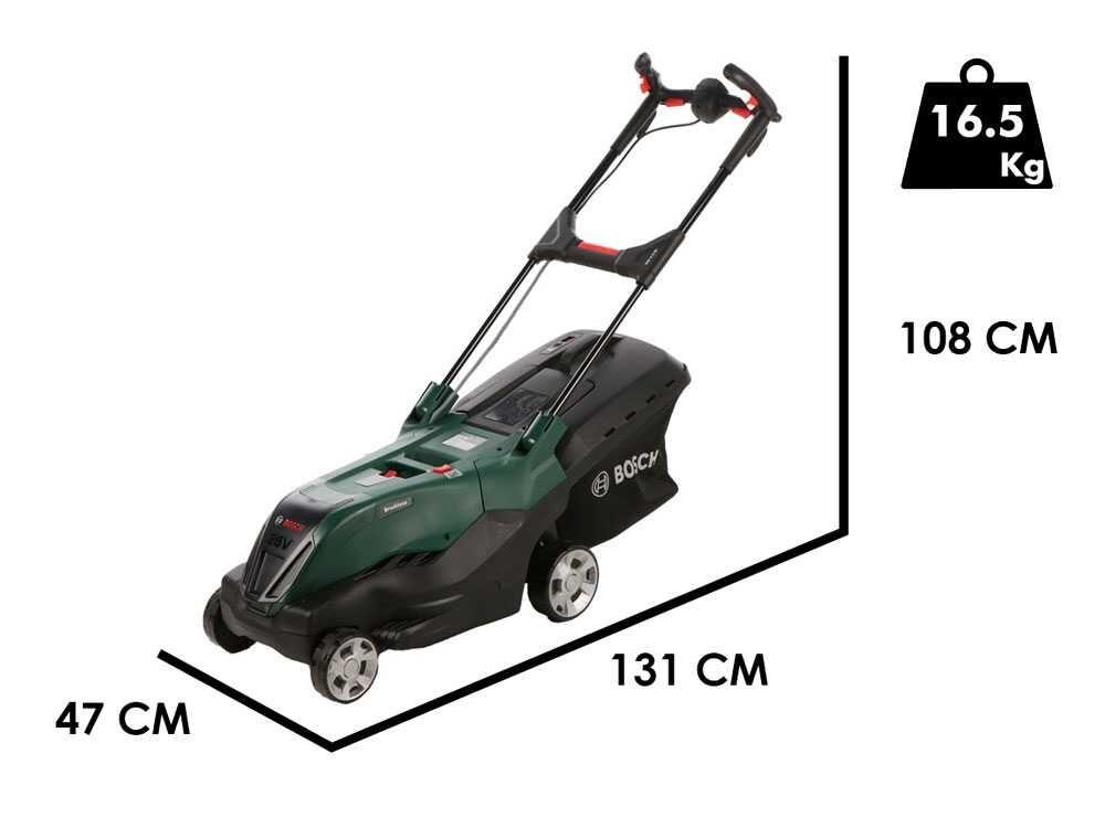 Corta-Relvas a Bateria BOSCH AdvancedRotak 36V-44-750 (36 V - 44 cm - 2 x 4,0 Ah - Verde/Preto), miniatura 3