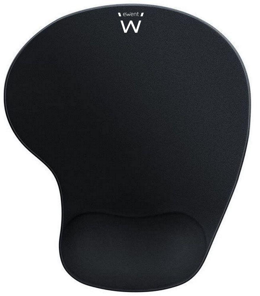 Tapete de Rato EWENT EW3181 (Gel, Poliéster, Poliuretano - 2,1 cm - Preto)