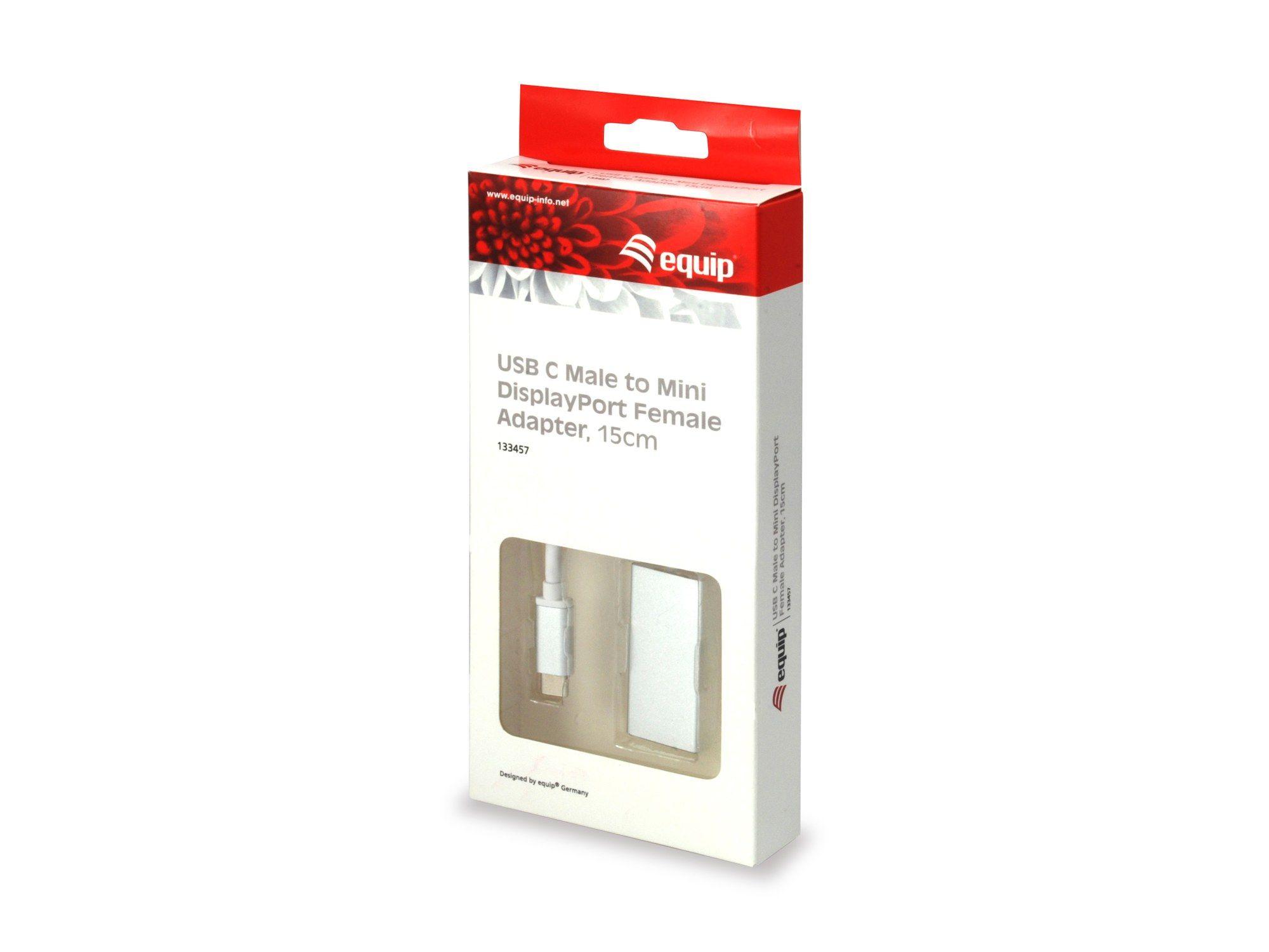 Adaptador USB-C para Mini DisplayPort EQUIP (15 cm - Mini DisplayPort - USB Type C - Branco) — miniatura 4