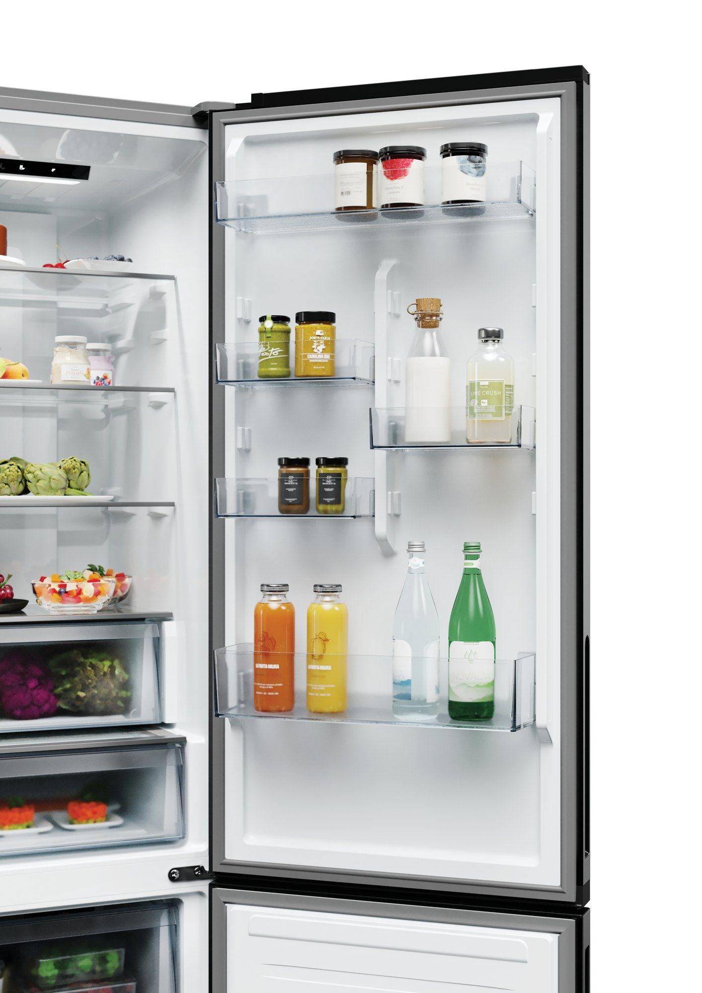 Frigorífico Combinado Independente CANDY CNCQ2T620AX (409 l - 205x59,5x66,7 cm - 205 cm - Inox) — miniatura 11