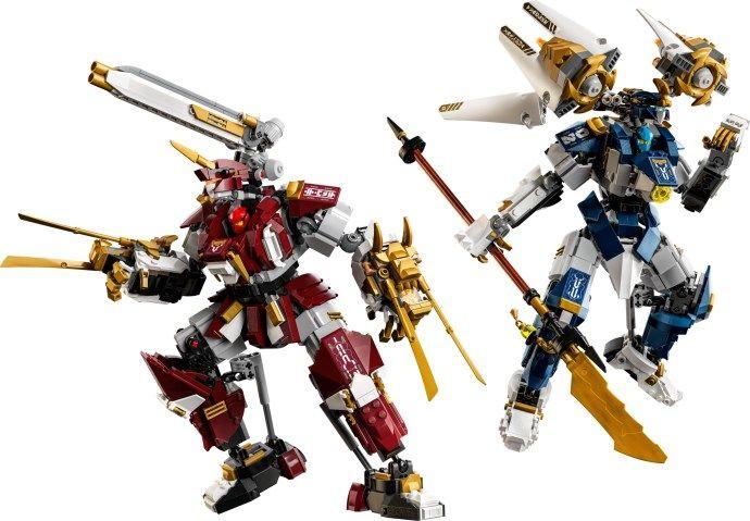 LEGO 71870 Ninjago A Dupla de Robôs Titãs (12+ anos - 1707 peças), miniatura 2