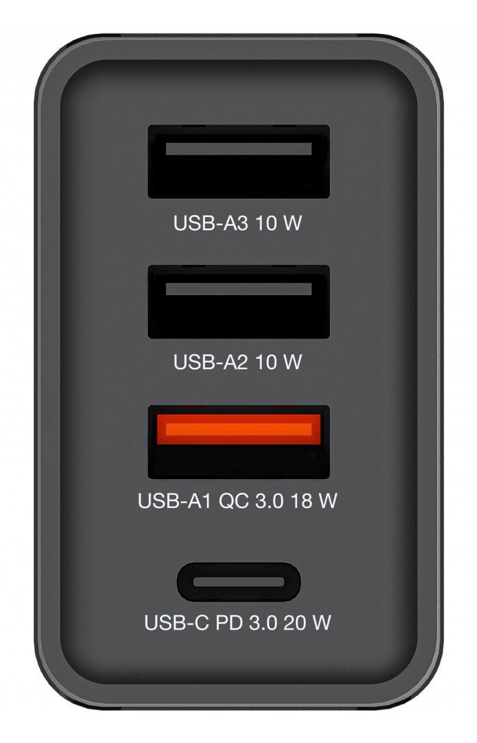 Carregador de Dispositivos Móveis VERBATIM 49700 (30 W - Sim, versão 3.0 - 20 W - Preto), miniatura 6