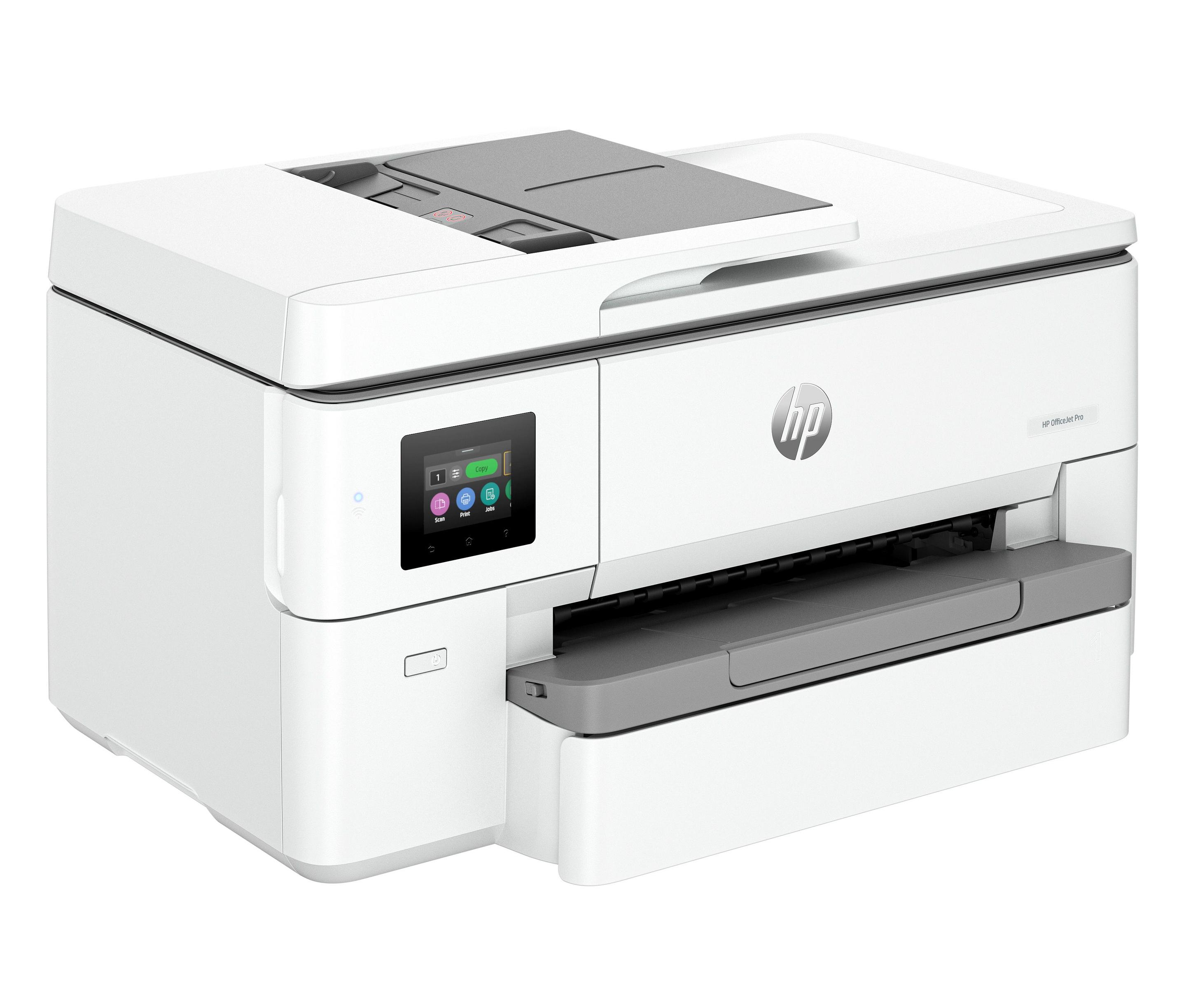 Impressora Multifunções HP OfficeJet Pro 9720e (A3 - Impressão a cores - 250 folhas - Cinzento), miniatura 3