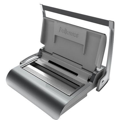 Encadernadora de Espiral Dupla FELLOWES Quasar Wire (15 folhas - Grafite) — miniatura 3
