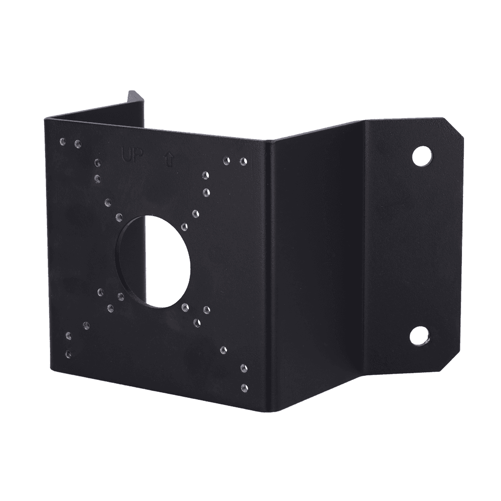 Suporte de Canto para Câmaras UNIVIEW UV-TR-UC08-C-V2-BLACK (Bullet e Dome - 127 x 207 x 115,6 mm - Preto)