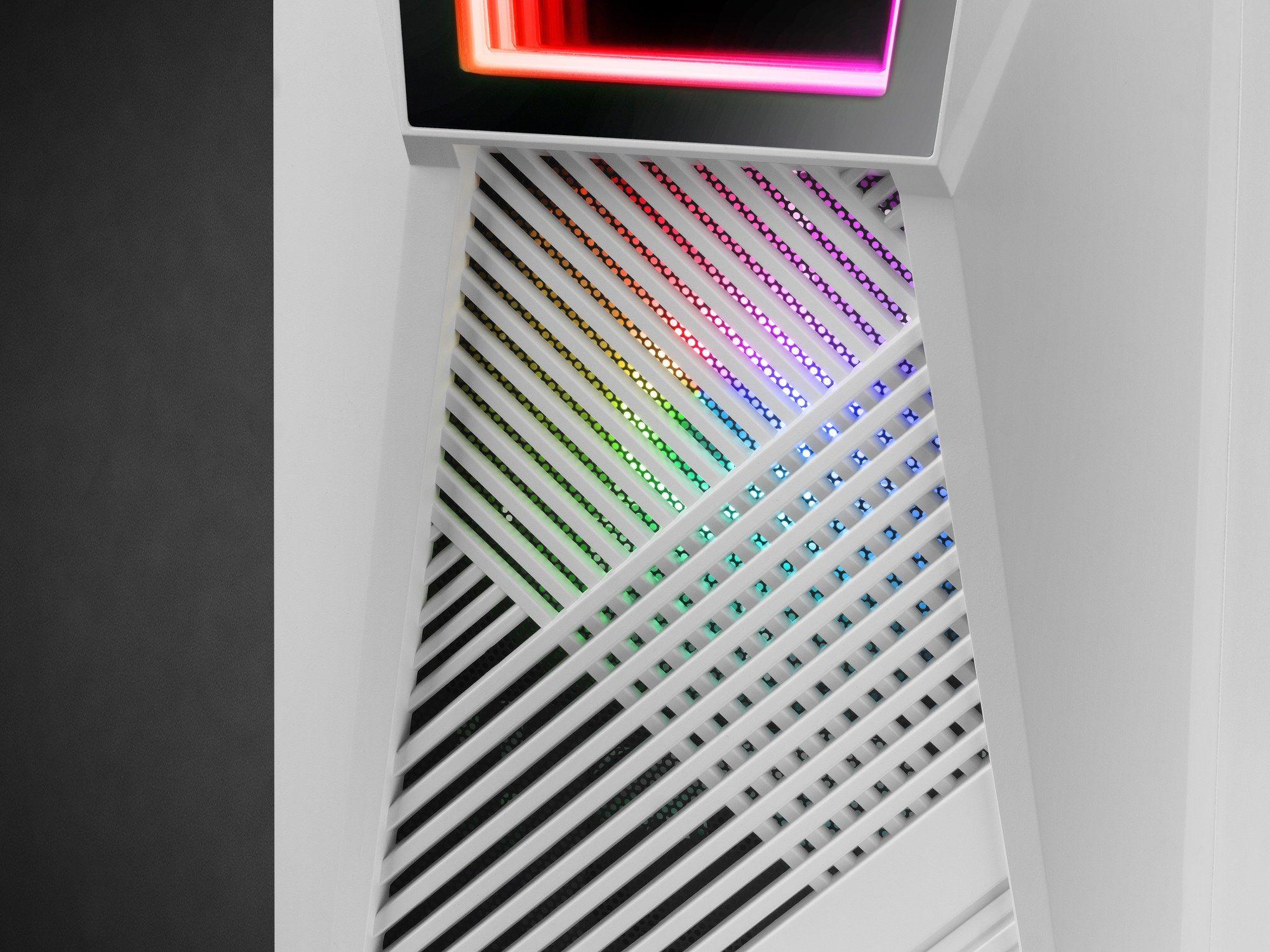 Caixa ATX MARS GAMING MC777W (ATX, Micro ATX, Mini-ITX - ARGB - 15,8 cm - Branco) — miniatura 6