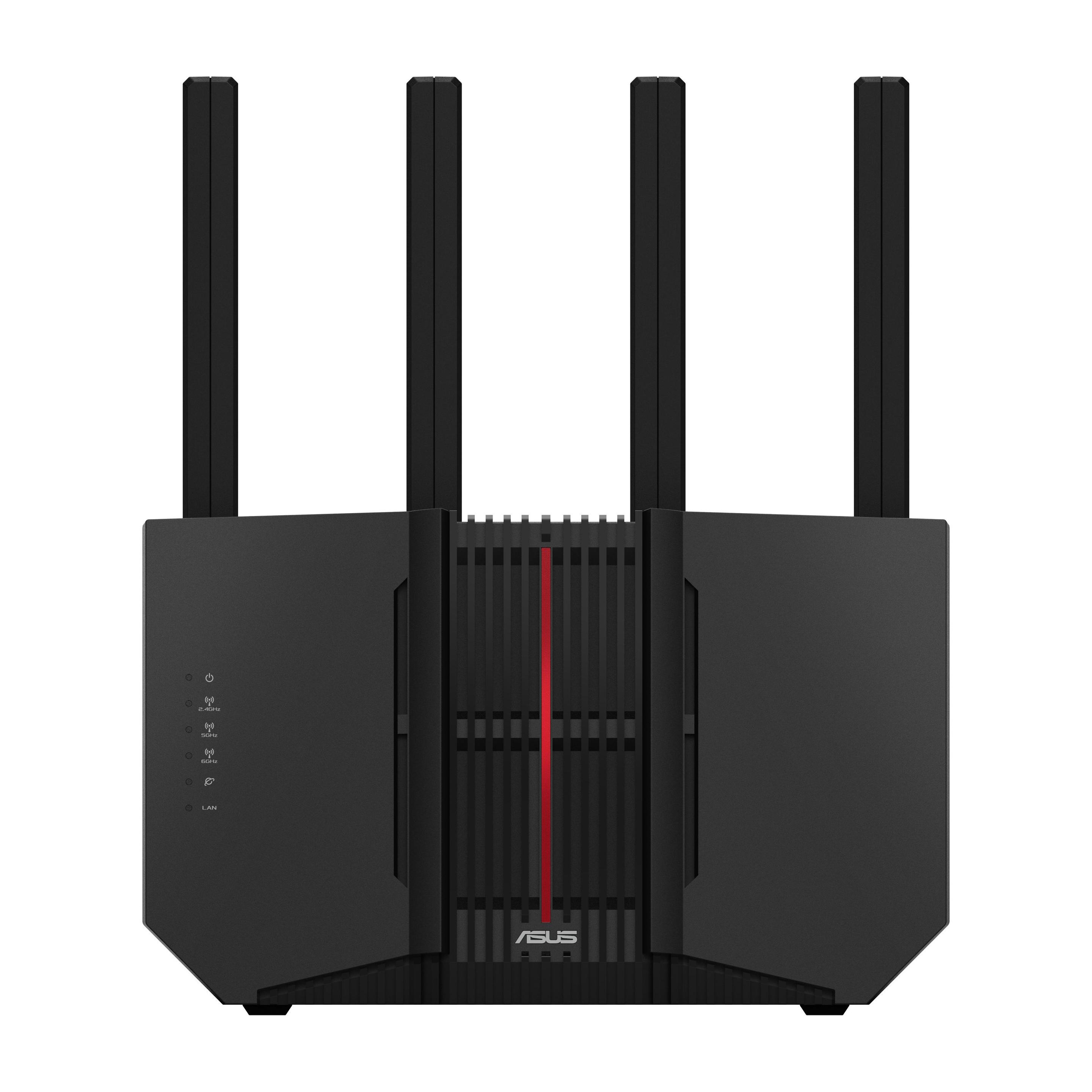 Router ASUS RT-BE92U (Wi-Fi 7 - 5764 Mbit/s - Tri-band - Preto)