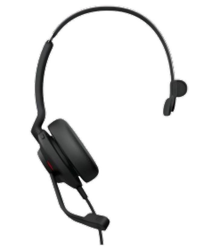 Headset JABRA Evolve2 30 SE Mono (Monoaural - Com fios - Supra-aural - Preto)