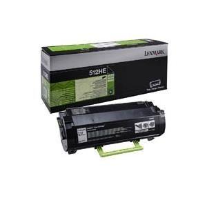Toner LEXMARK 51F2H0E (5000 páginas - Preto)