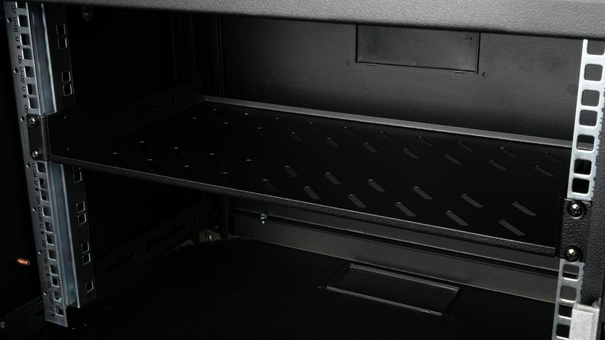 Prateleira Fixa EQUIP EZFS-19-1-40-B (19" - 1U - 250 mm - Preto), miniatura 4