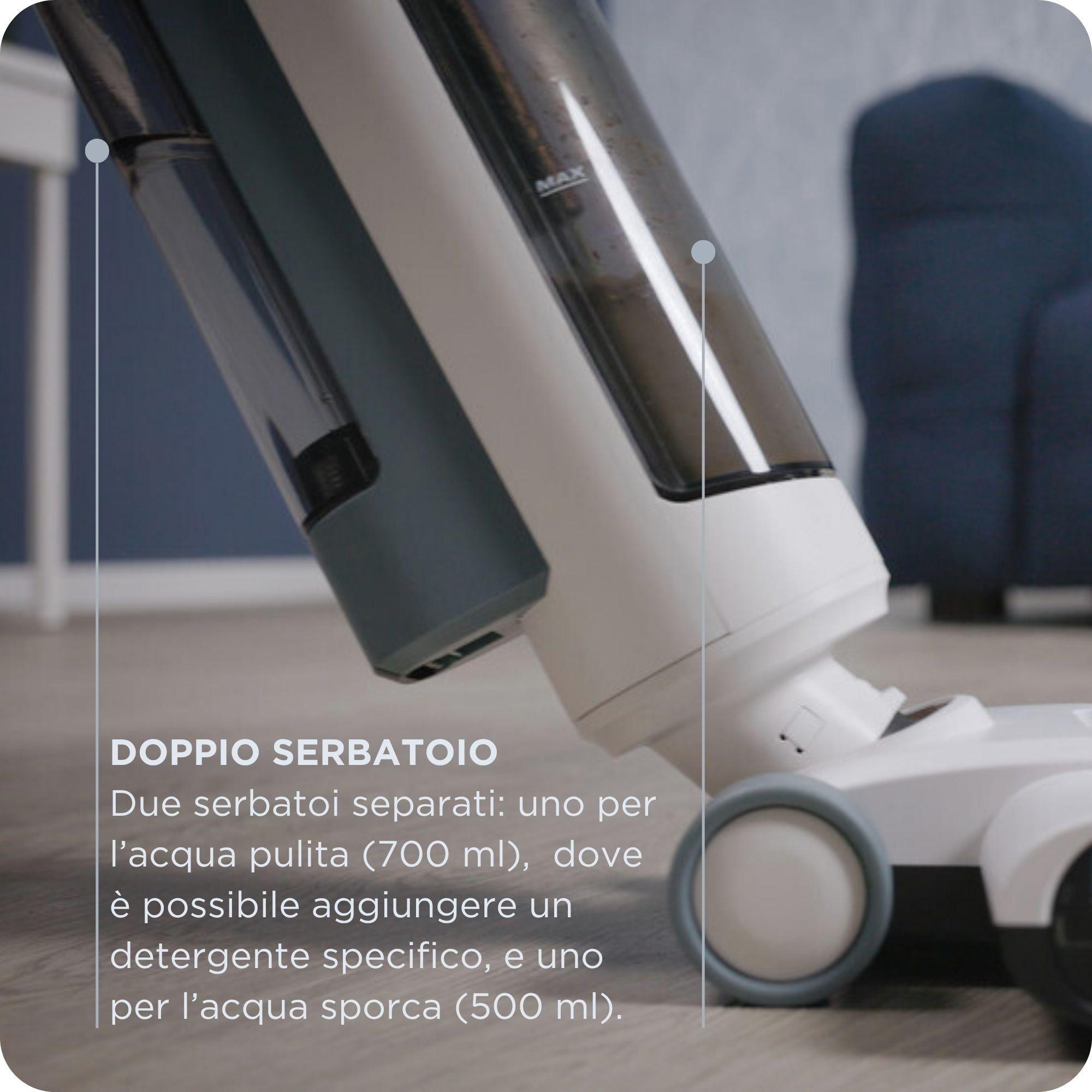 Aspirador Vertical 2 em 1 ARIETE 2483/00 (Altura 110 cm - Branco e Azul-claro), miniatura 8