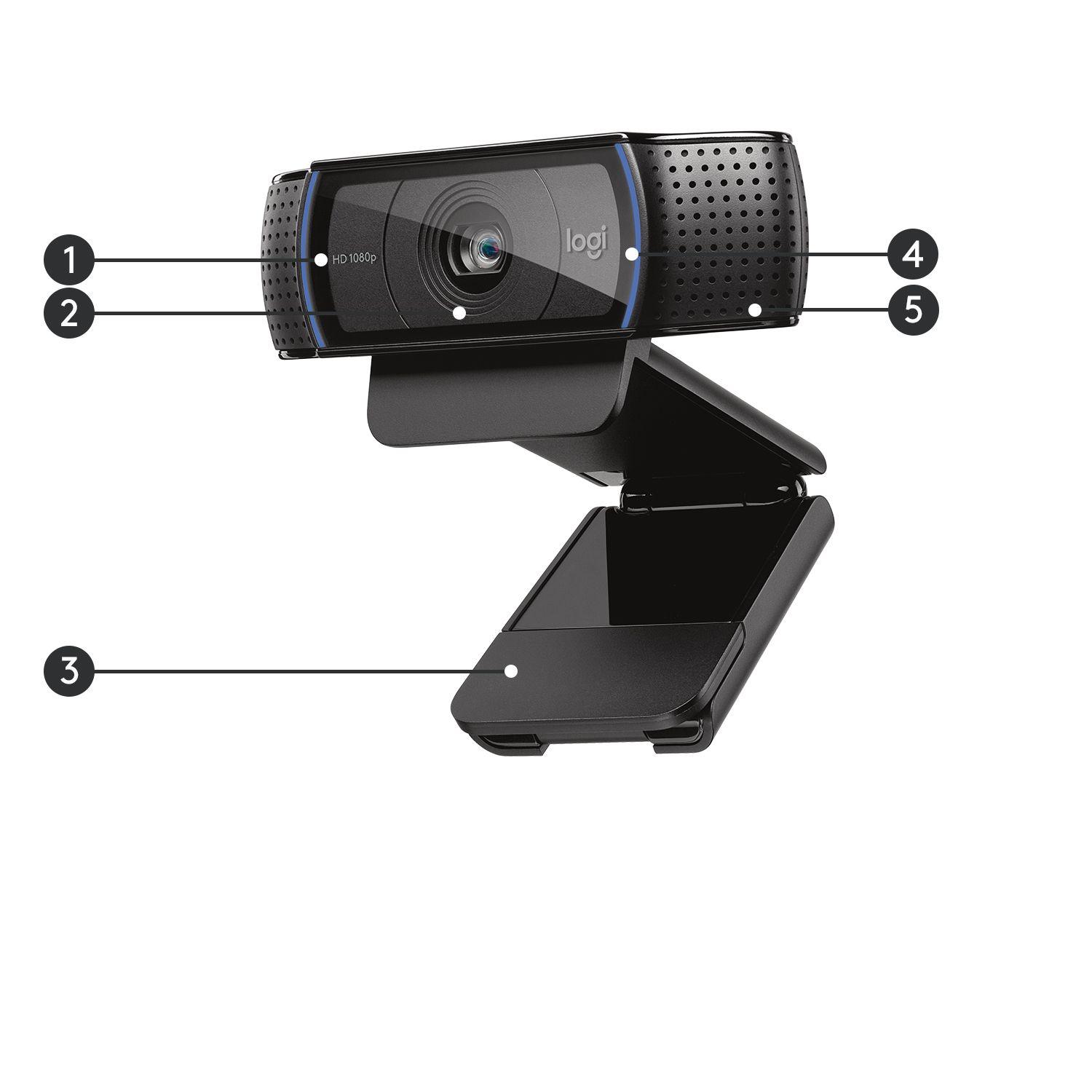 Câmara Web LOGITECH C920 Pro HD (Full HD - 30 fps - 1920 x 1080 pixels - Preto) — miniatura 6