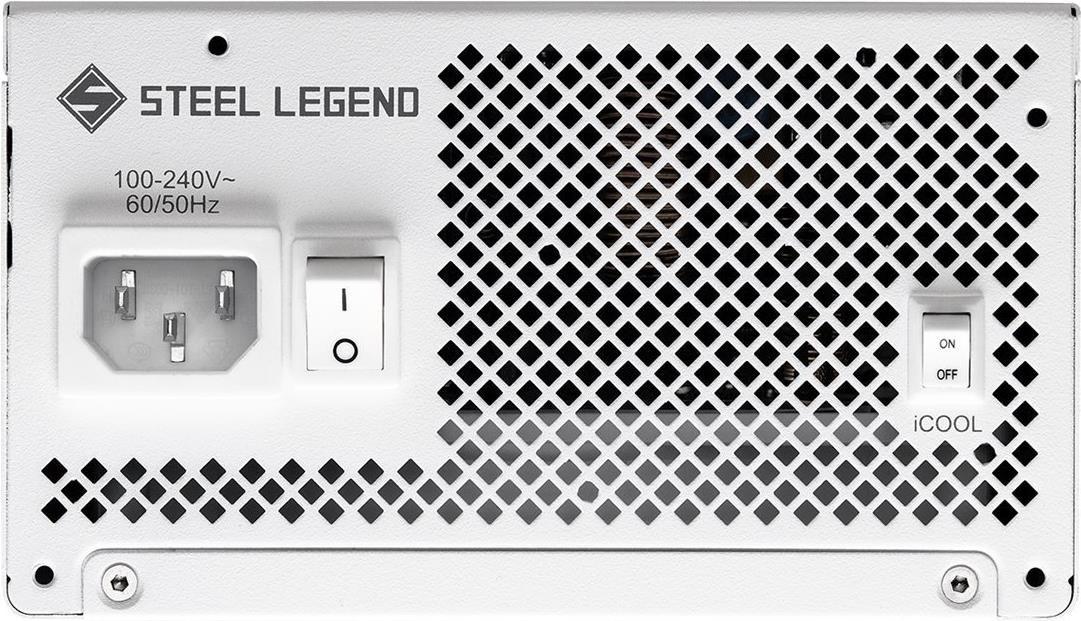 Fonte de Alimentação ASROCK Steel Legend SL-850GW (ATX - 850 W - 80 PLUS Gold - Branco)