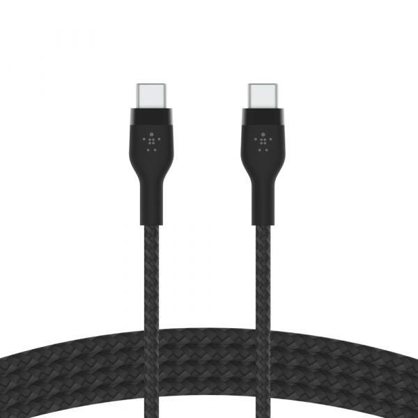 Cabo USB-C BELKIN Flex CAB011BT2MBK (2 m - USB-C - Preto) — miniatura 3