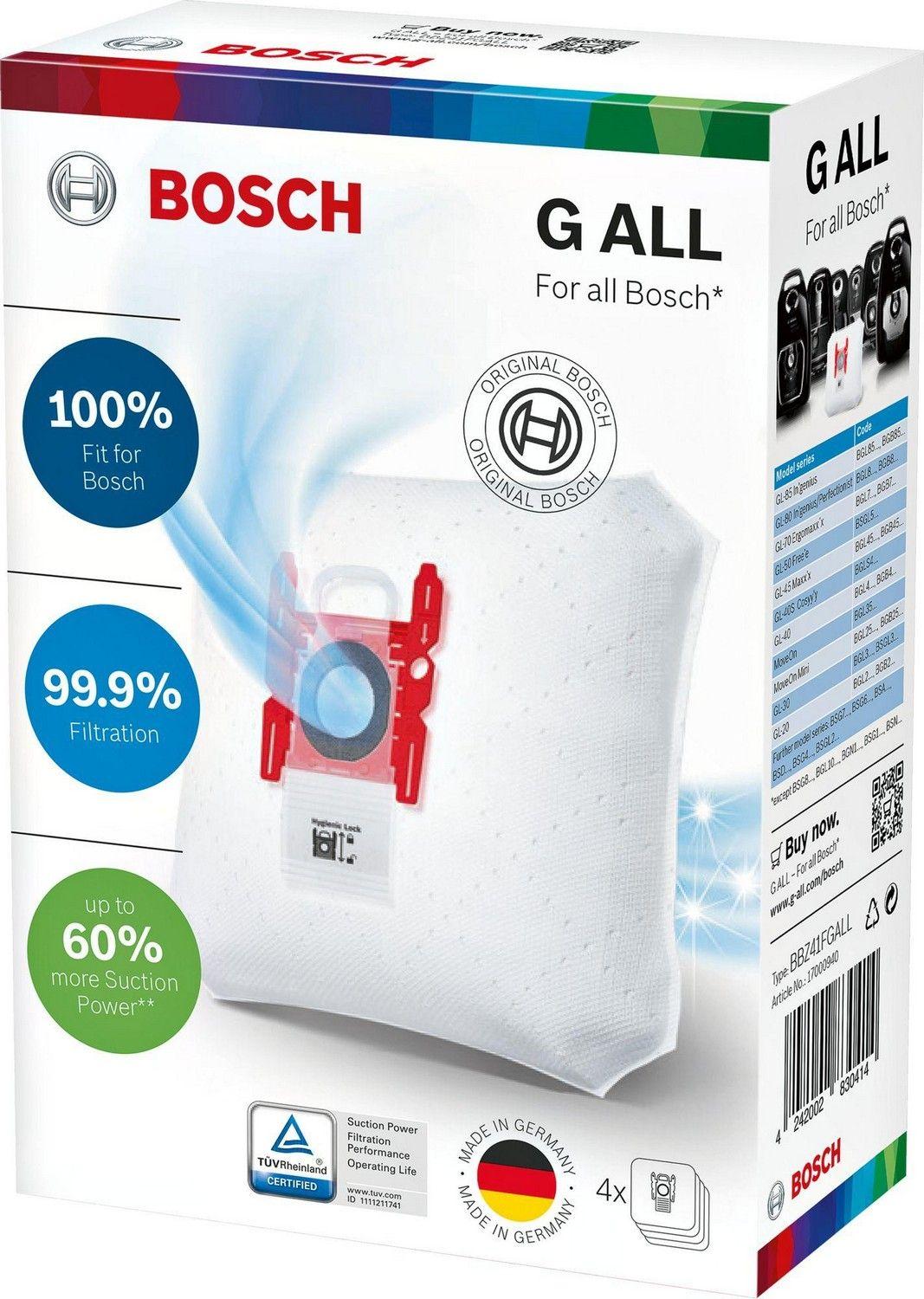 Sacos de Pó BOSCH BBZ41FGALL (Branco)