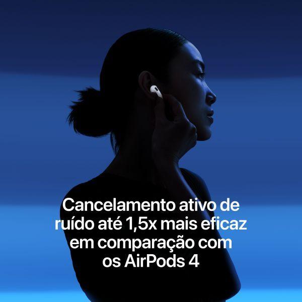 Auscultadores True Wireless APPLE AirPods 5 MKFW4ZM/A (True Wireless Stereo - Intra-aural - USB-C - Branco), miniatura 4