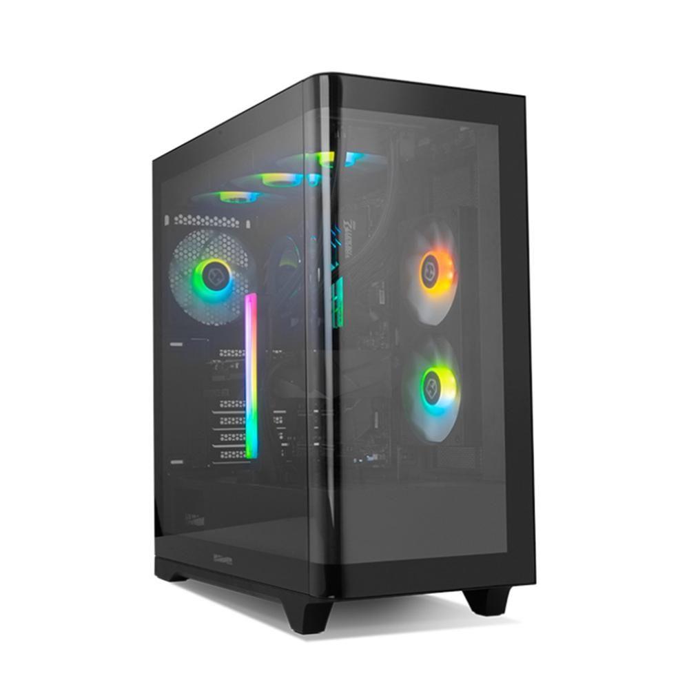 Caixa PC NOX Hummer Ether (ATX, ITX, Mini-ATX - Midi Tower - ATX, Mini-ATX, ITX - Preto)