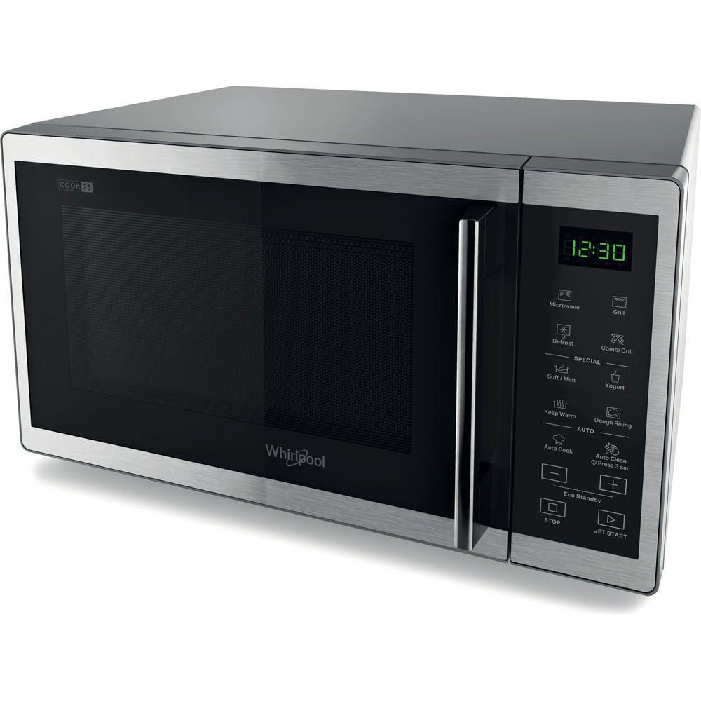 Micro-ondas Grill Independente WHIRLPOOL MWP253SX (900 W - 1000 W - 25 l - Inox)