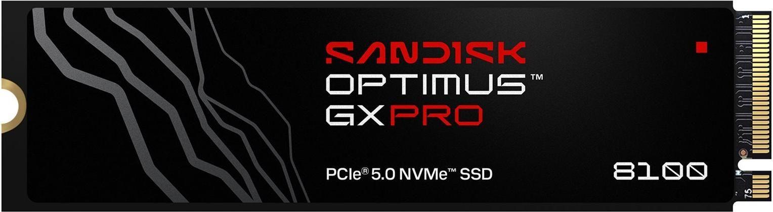 SSD SANDISK Optimus GX PRO (1 TB - M.2 2280 - PCI Express 5.0 NVMe)