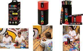 Conjunto de Marcadores de Pintura POSCA TUBE POSCA/13 (Cores sortidas)