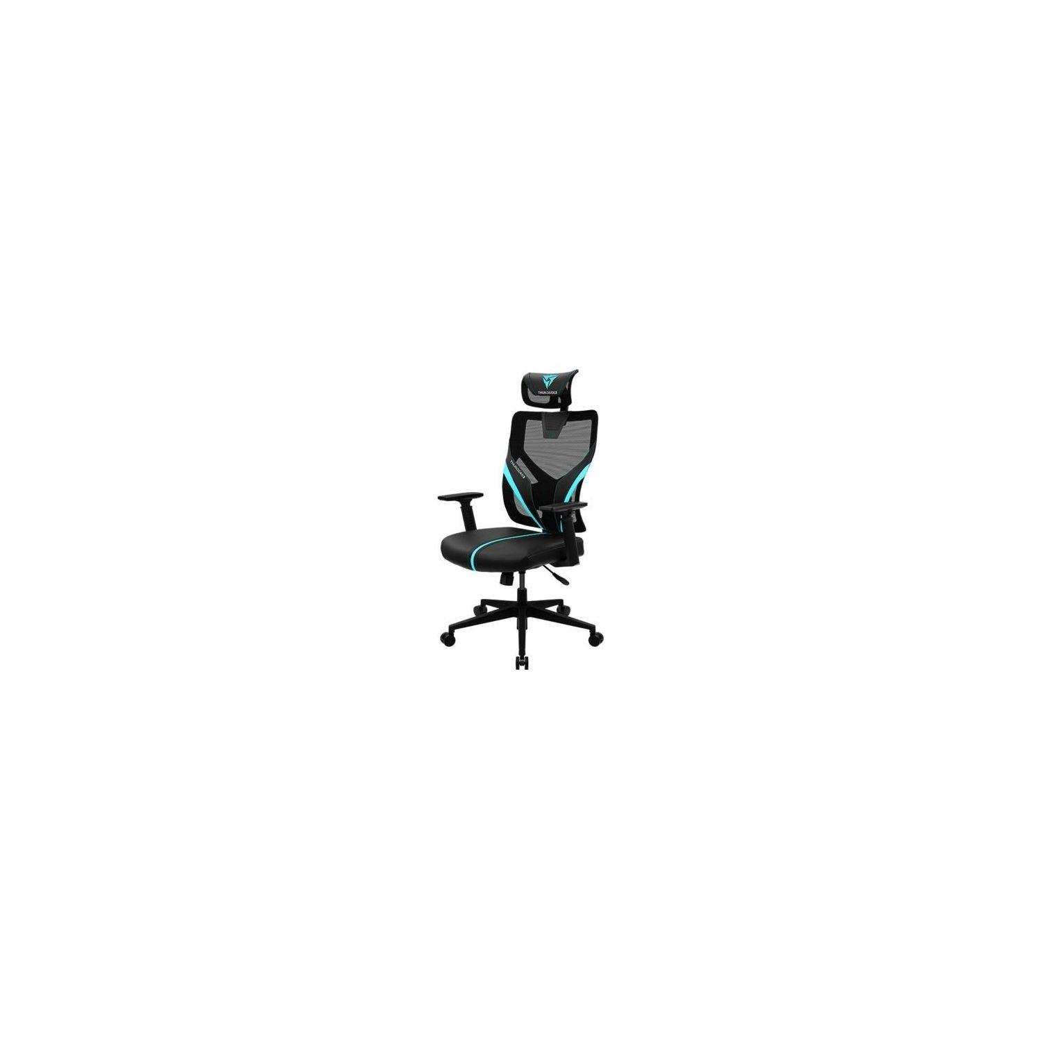 Cadeira Gaming THUNDERX3 Yama 1 (Universal - Ciano e Preto)