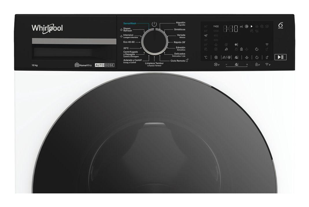 Máquina de Lavar Roupa Independente WHIRLPOOL WPM07WADSSPT (1351 RPM - B - 52 l - Branco), miniatura 6