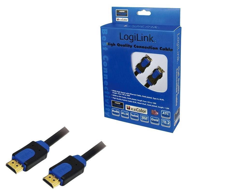 Cabo HDMI LOGILINK CHB1101 (1 m - Macho), imagem 1