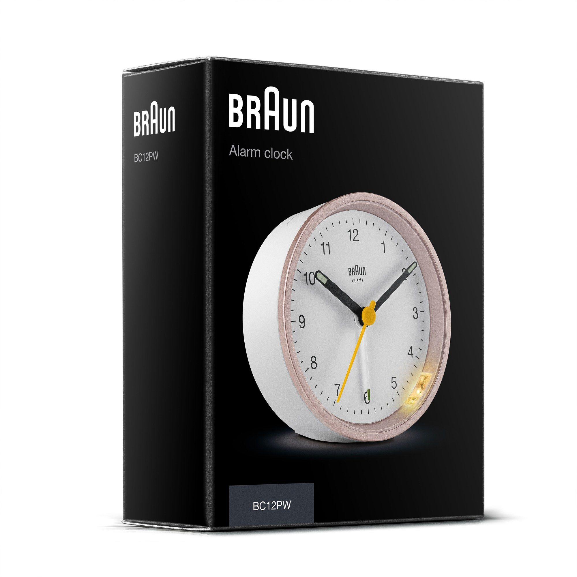 Despertador BRAUN BC 12 PW (Rosa e Branco) — miniatura 4