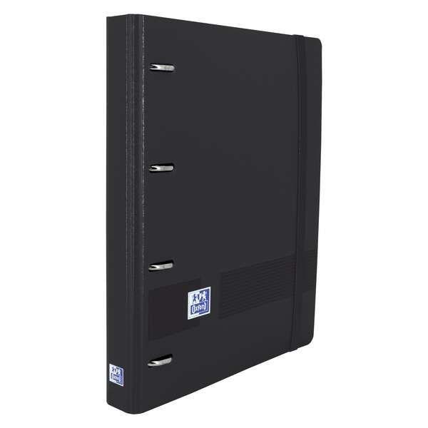 Pasta de Argolas OXFORD Europeanbinder Live & Go (Polyfoam, polipropileno - Preto)