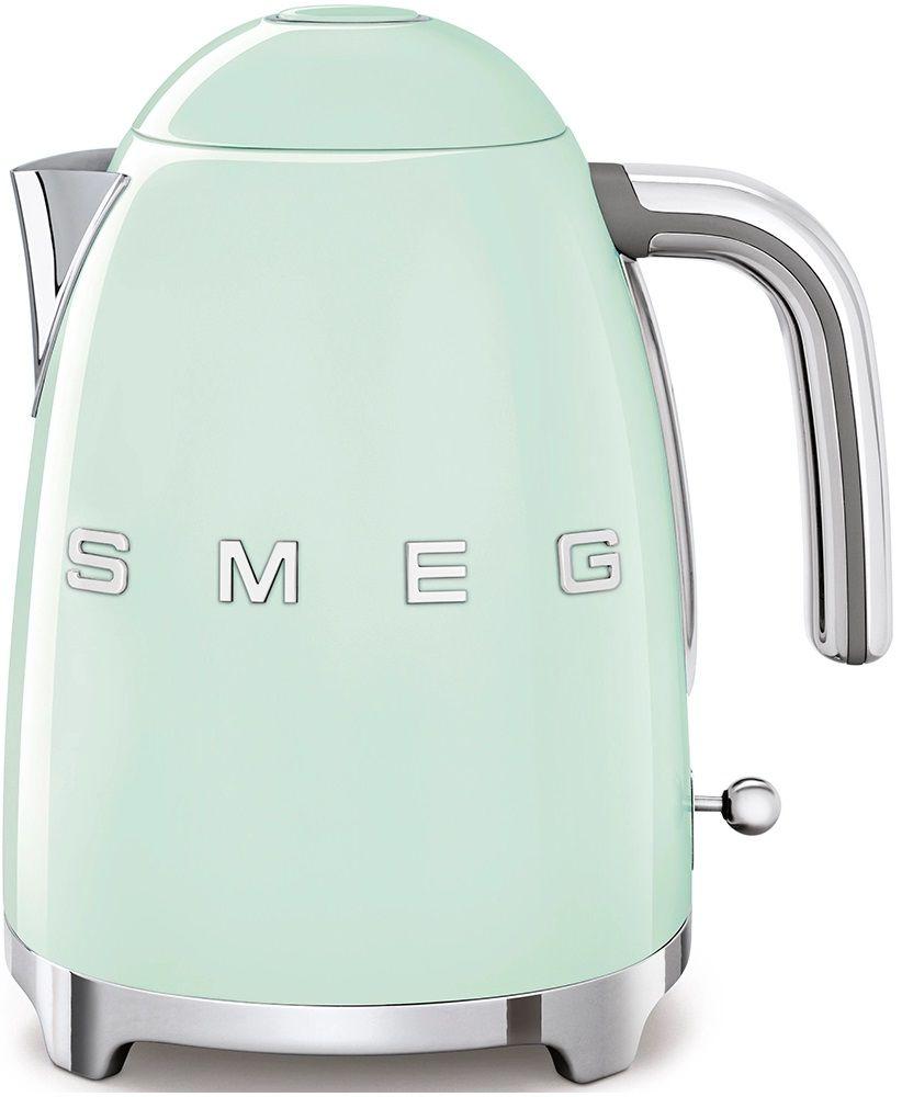 Jarro Elétrico SMEG KLF03PGEU (2400 W - 1,7 l - Aço inoxidável - Verde-pastel)
