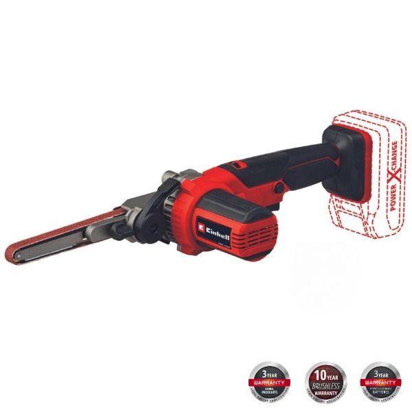 Lixadora de Cinta a Bateria EINHELL TE-BF 18 Li-solo (Preto/Vermelho), imagem 1