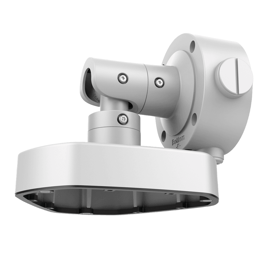 Suporte de Parede para Câmara Dome HIKVISION DS-1283ZJ (2 kg - Liga de Alumínio - Branco)
