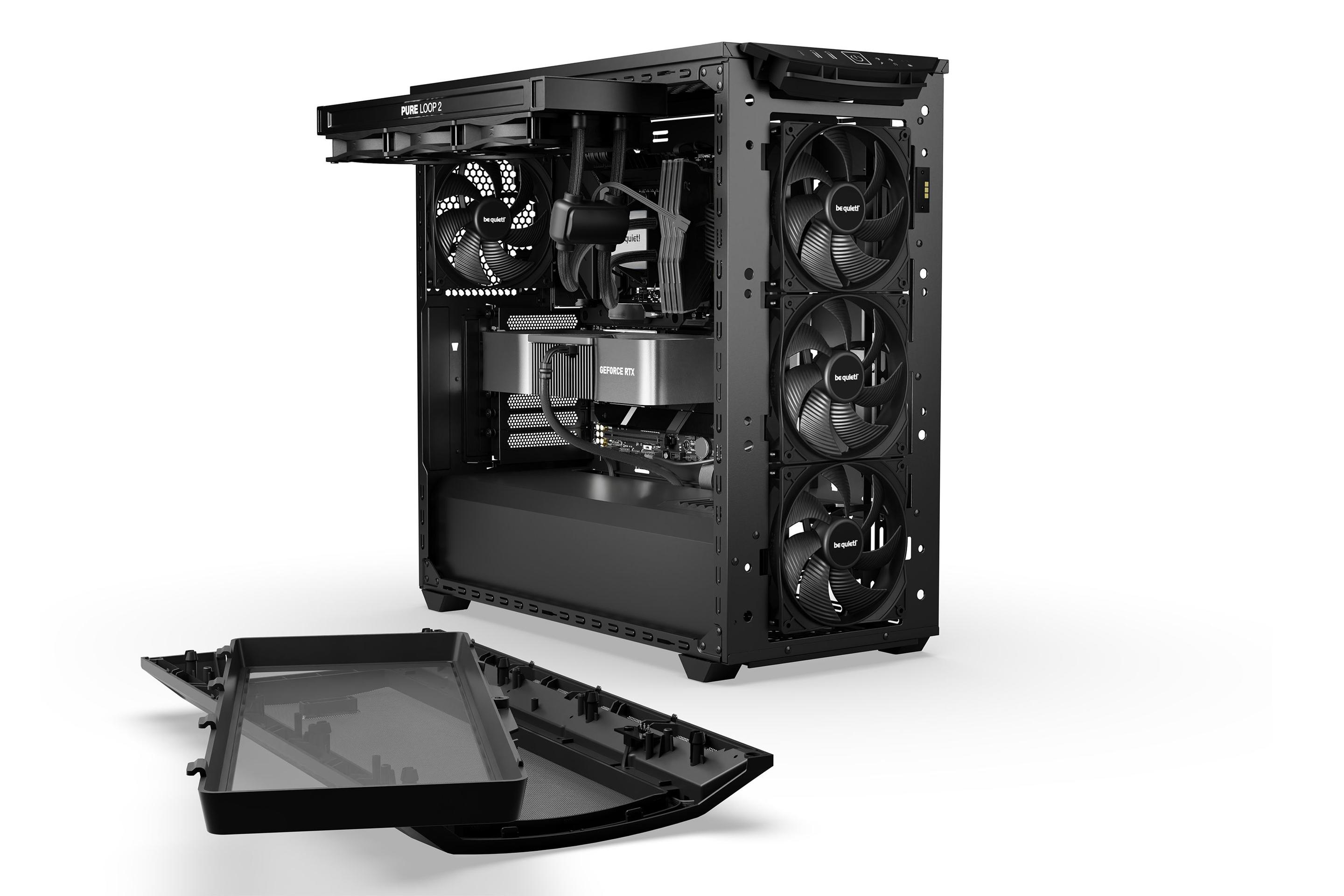 Caixa PC BE QUIET! Shadow Base 800 DX (Midi Tower - 18 cm - 43 cm - Preto), miniatura 8