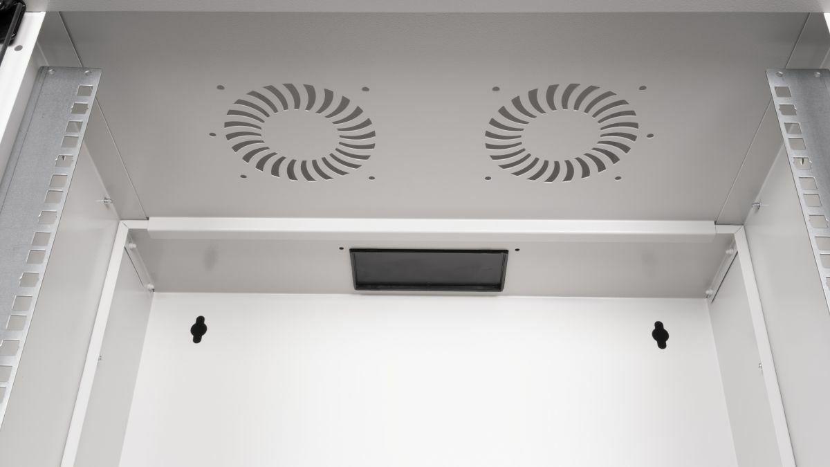 Bastidor de Parede EQUIP EWM-09-5440-G (19" - 9U - 540 x 400 mm - Cinzento claro), miniatura 5