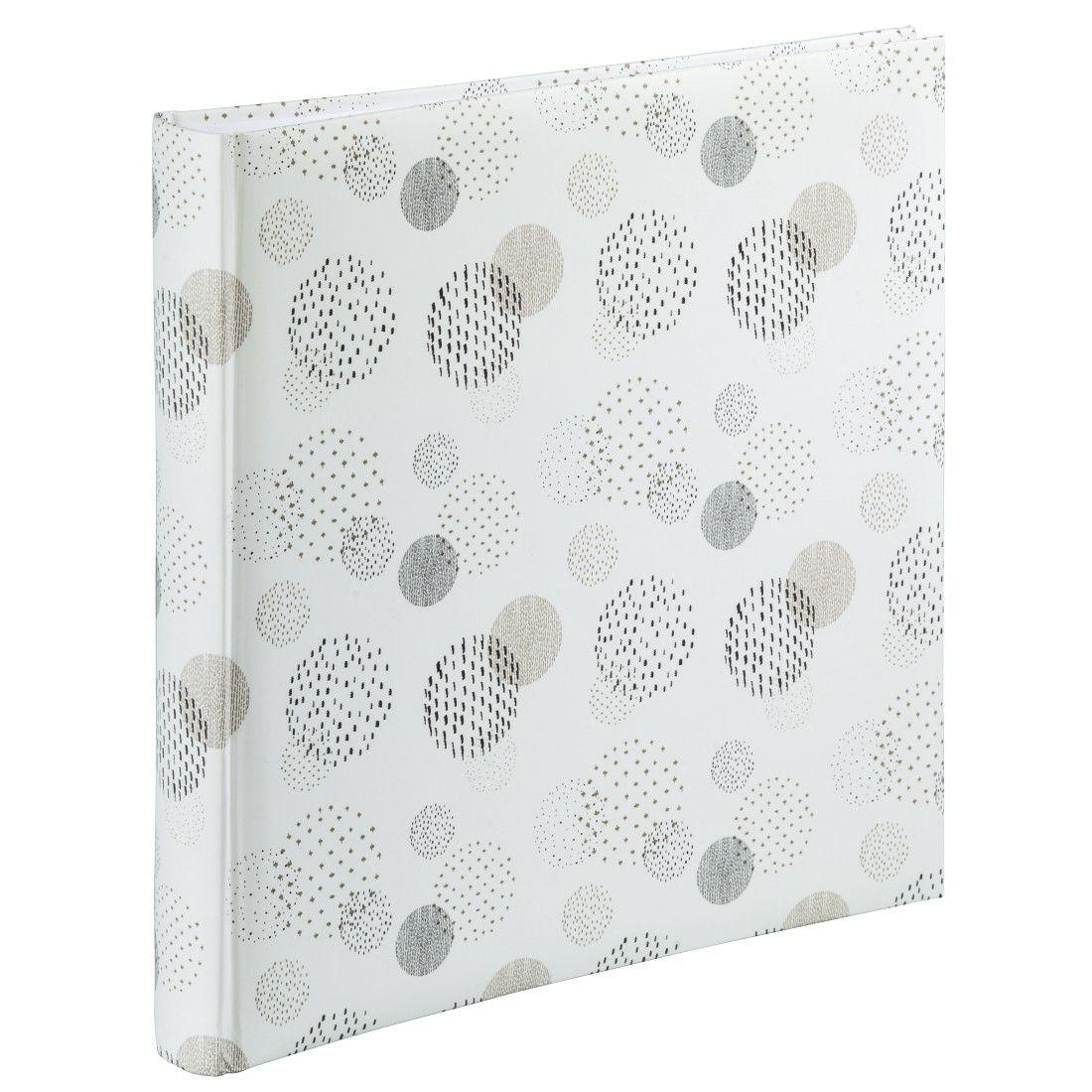 Álbum de Fotografias HAMA Jumbo Graphic Dots 7242 (Bege, Preto e Branco)