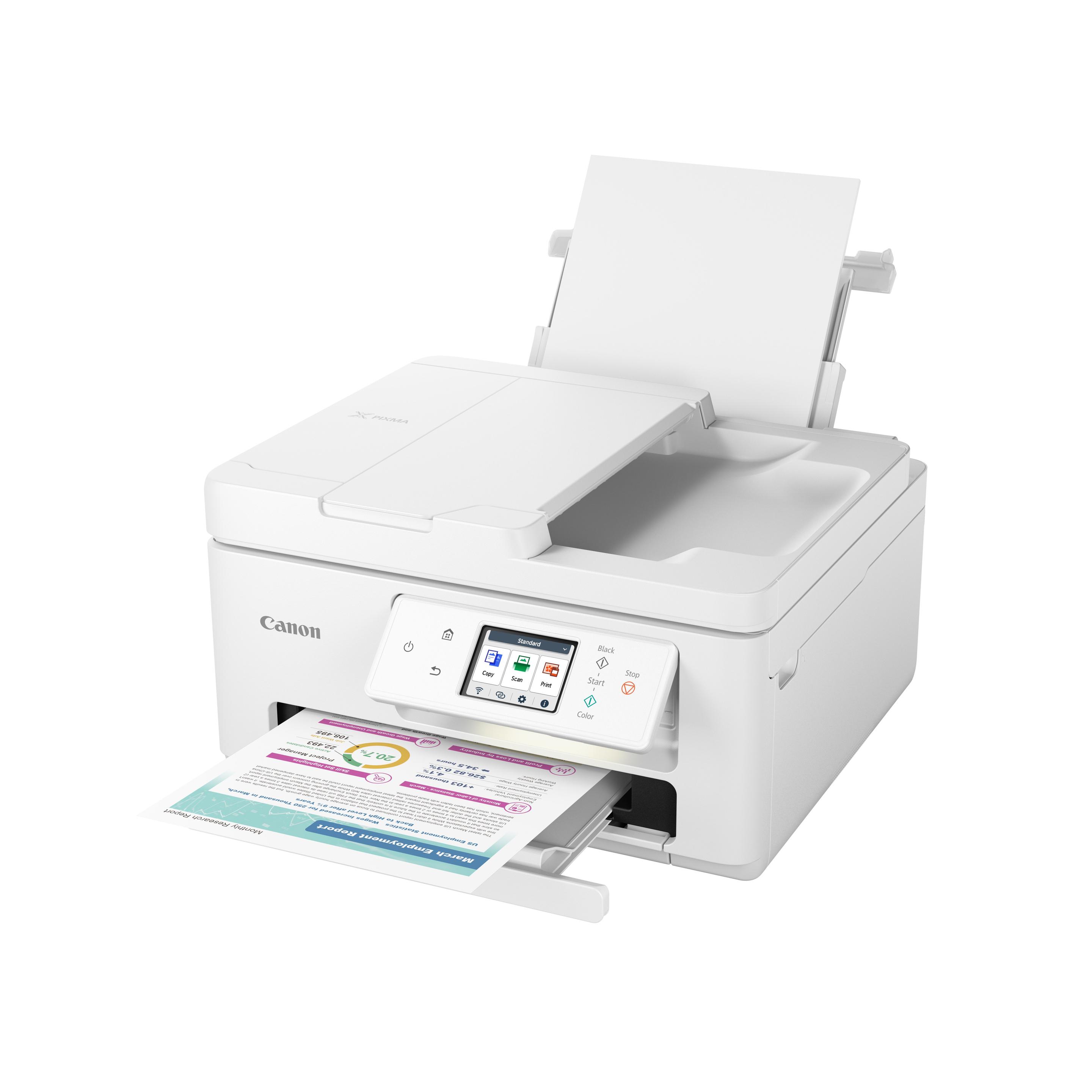 Impressora Multifunções CANON PIXMA TS7750i (A4 - Impressão a cores - 100 folhas - Branco) — miniatura 4