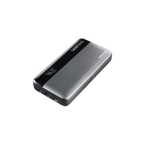 Powerbank INTENSO HE25000 (25 000 mAh - 140 W - Power Delivery - Preto/Cinzento), miniatura 2