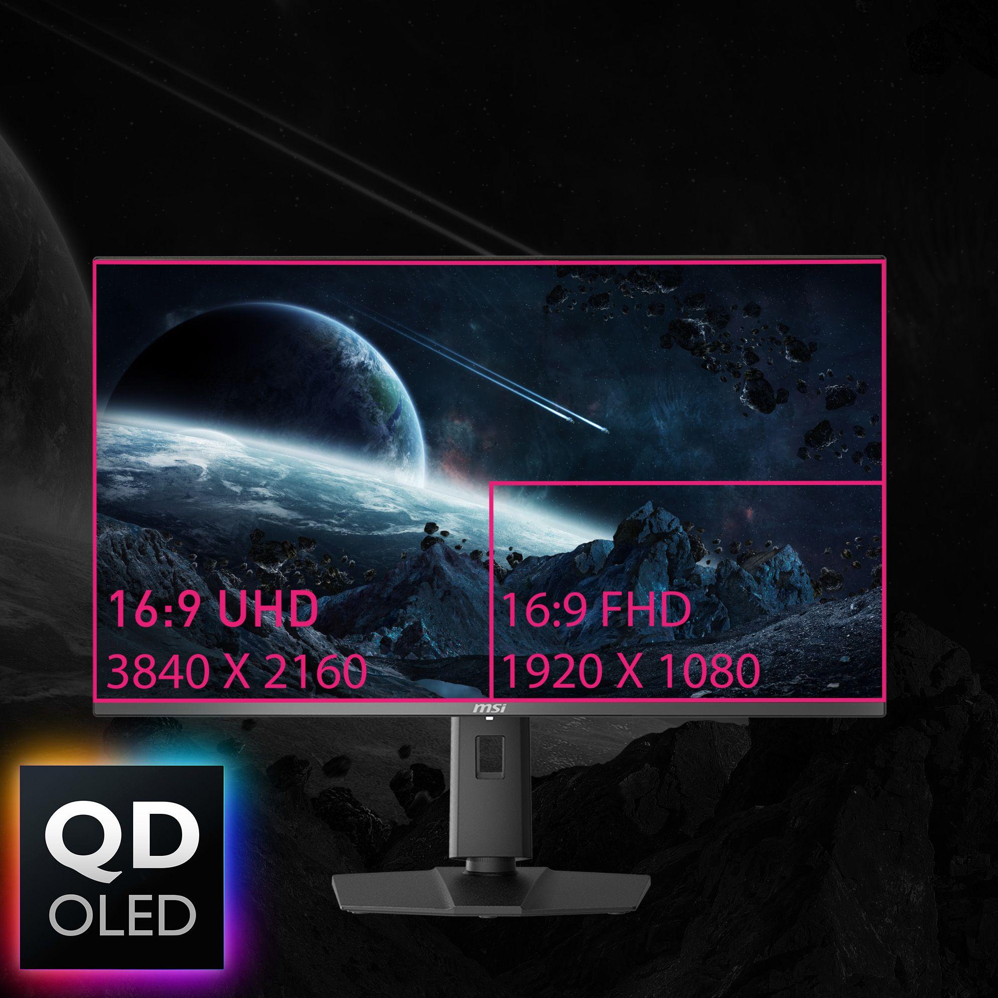 Monitor MSI MPG 321URXDE QD-OLED (31,5" - QD-OLED - 240 Hz - Preto) — miniatura 2