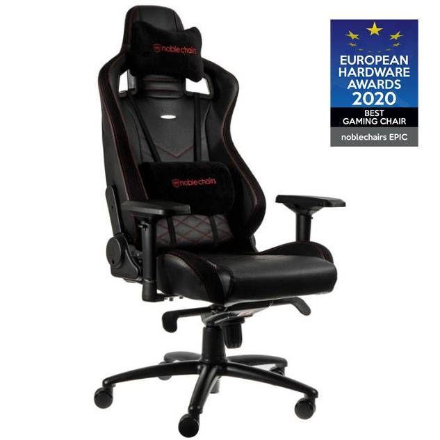 Cadeira Gaming NOBLECHAIRS EPIC (Preto/Vermelho), miniatura 2