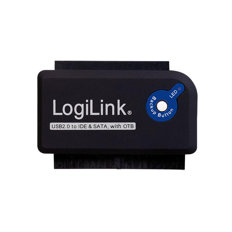 Adaptador LOGILINK AU0006C (1,2 m - USB Type-A - IDE/ATA, SATA - Preto), miniatura 5