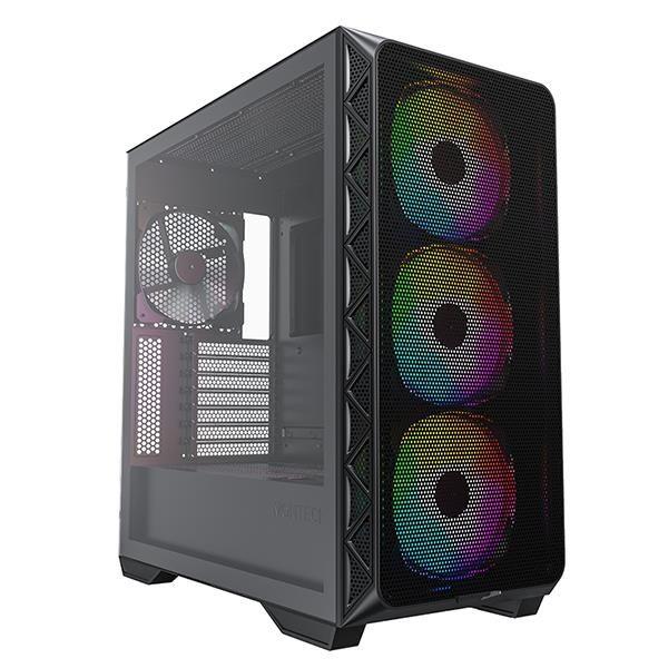 Caixa de Computador MONTECH AIR 903 MAX (SFX, SFX-L, ATX - Midi Tower - Aço e vidro temperado - Preto)