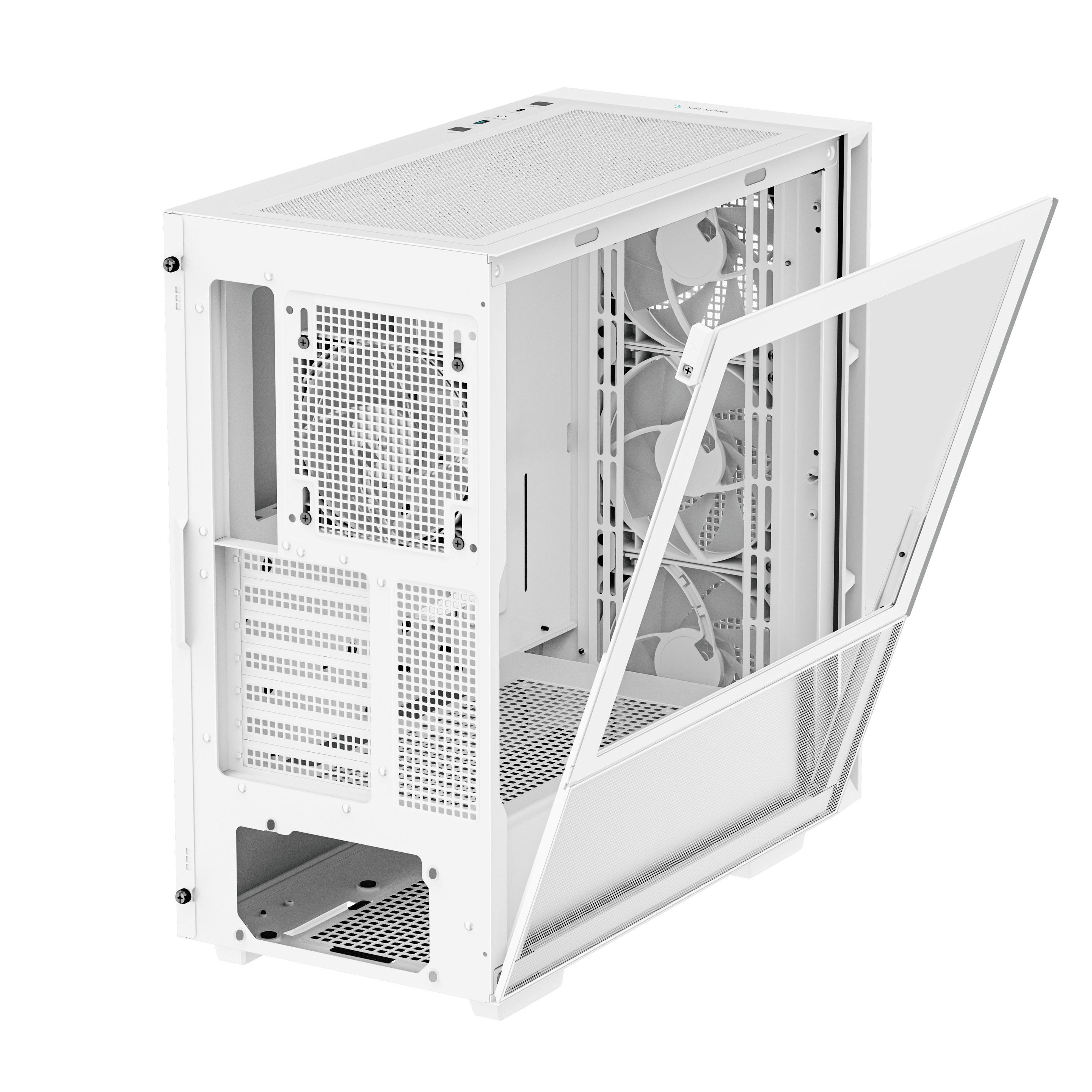 Caixa PC DEEPCOOL CH560 (ATX, EATX, micro ATX, Mini-ITX - ATX, PS2 - Midi Tower - Branco) — miniatura 8