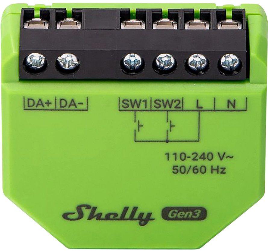 Módulo Controlador Inteligente SHELLY DALI Dimmer Gen3 (Plástico - Verde) — miniatura 2