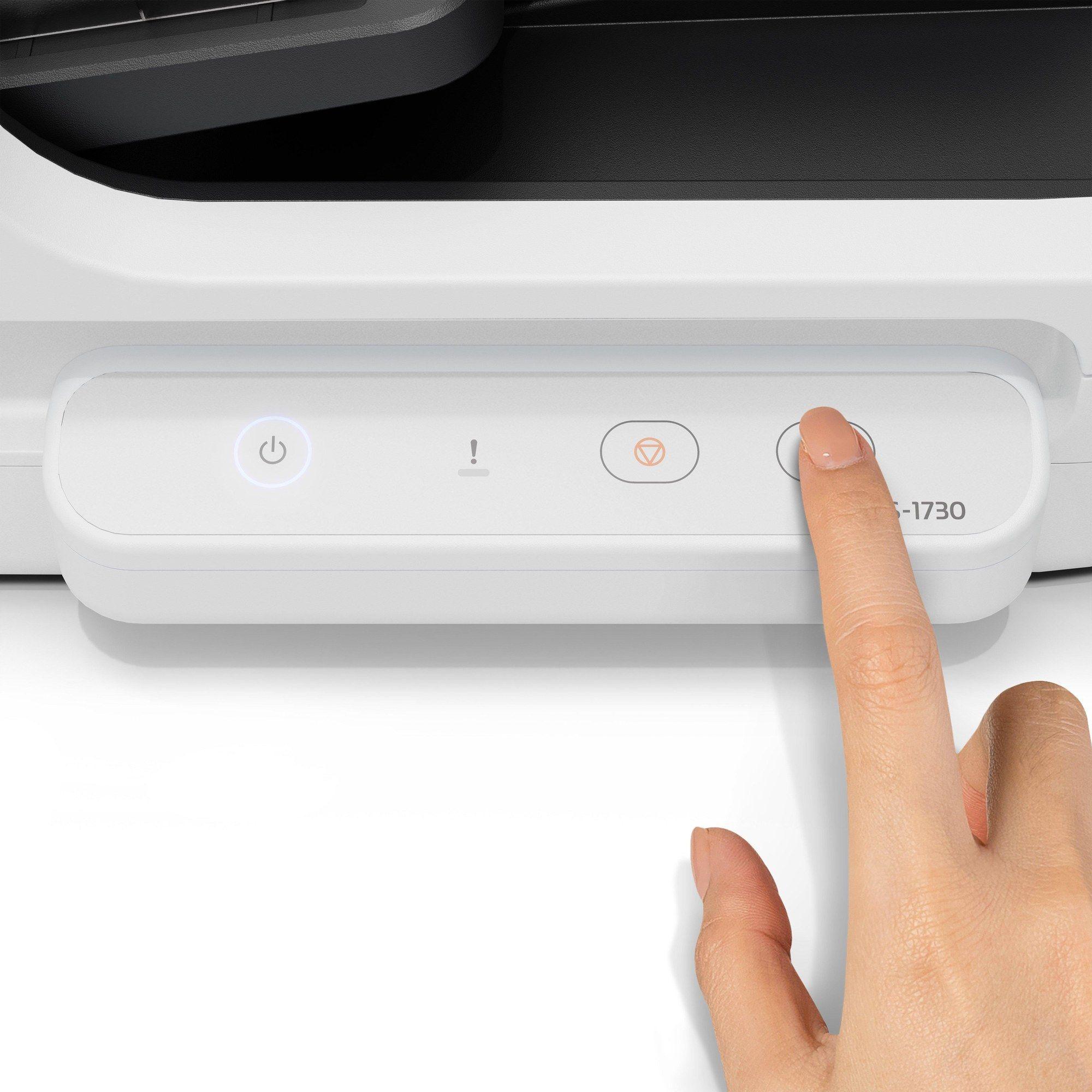 Scanner de Mesa EPSON WorkForce DS-1730 (USB 2.0 - Preto e Branco) — miniatura 3