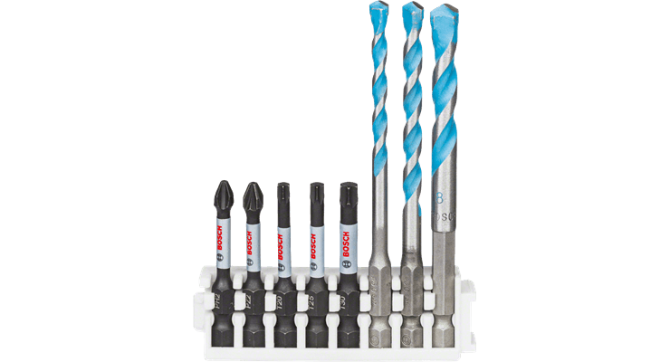 Conjunto de Pontas e Brocas BOSCH 2608577144 (Aço modificado S2)