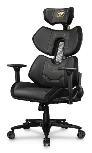 Cadeira Gaming COUGAR Terminator Elite Gold (135 kg - 90-150° - Preto, Dourado - Preto e Dourado), miniatura 7