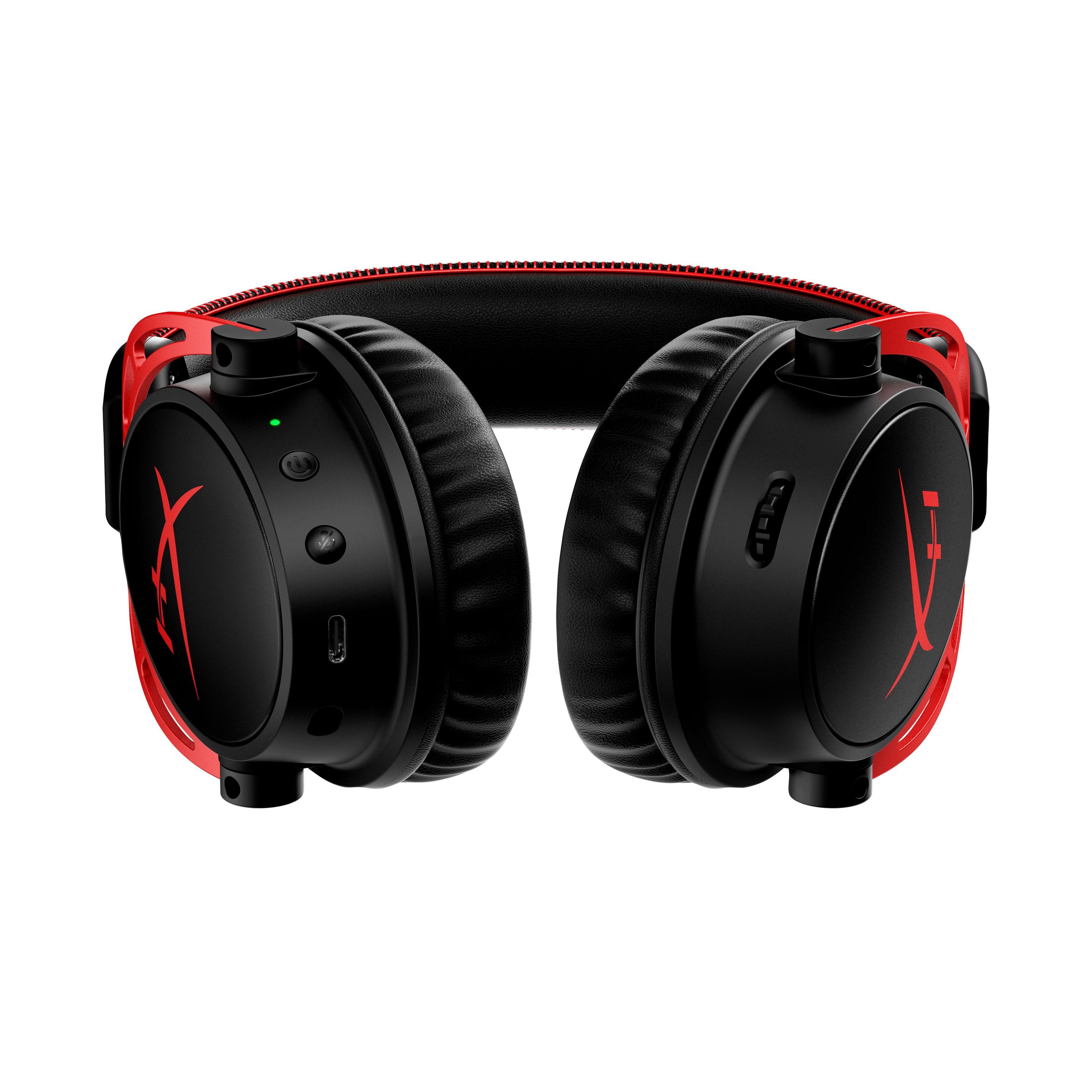 Headset Gaming HYPERX Cloud Alpha Wireless (Binaural - Com fios - Circum-aural - Preto/Vermelho) — miniatura 8